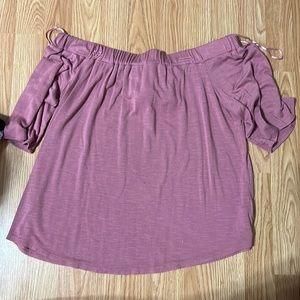 off shoulder top